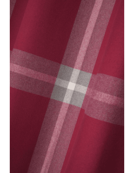 Rideau effet laine VERAN rouge 140 x 240 cm