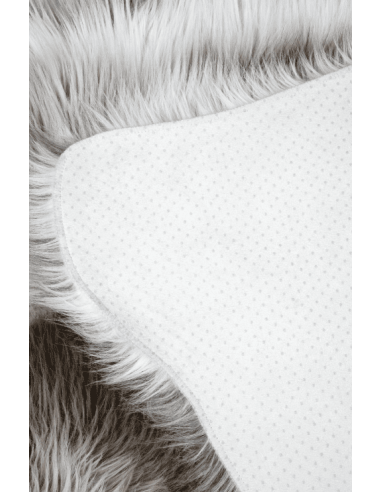 Tapis fausse fourrure GRANON 95 X 120 cm