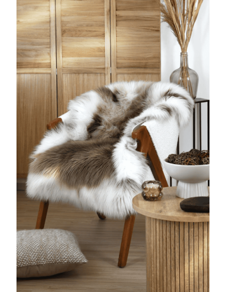 Tapis fausse fourrure GRANON 95 X 120 cm