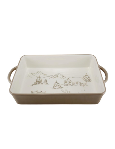 Plat four rectangulaire MONTAGNARD Valley