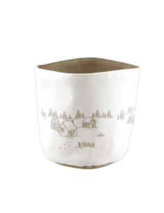 Panière de rangement Valley  - motif chalet