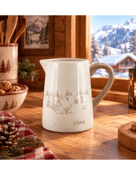 Pichet VALLEY – Pichet décoratif esprit chalet de montagne