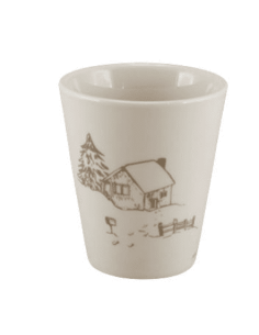 Tasse Valley 125 ml - motif Chalet et Montagne