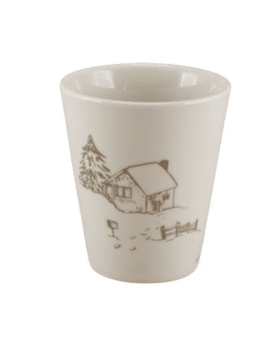 Tasse Valley 125 ml - motif Chalet et Montagne