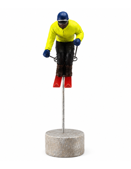 Statut skieur jaune - Esprit Montagne