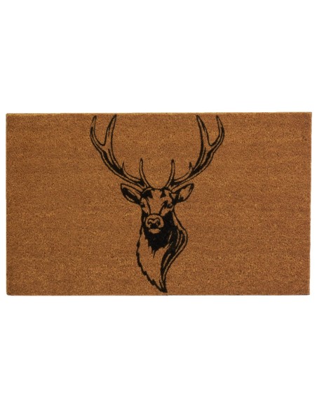 Paillasson tête de Cerf 45 x 75 cm