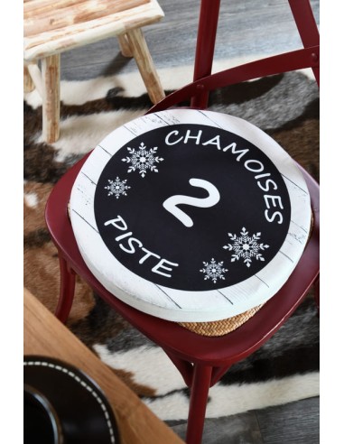 Assortiment de 3 Galettes de chaise ronde SKIRUN