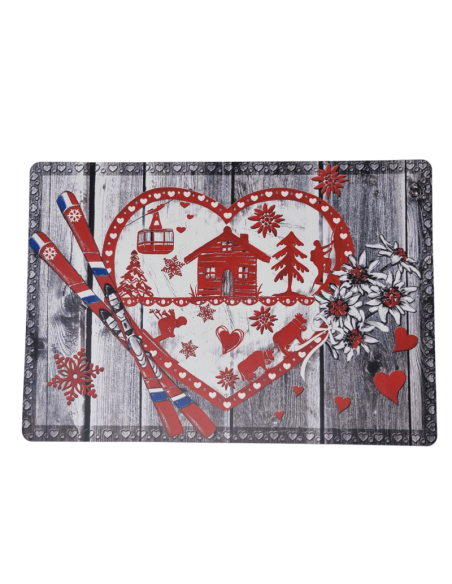 Set de table déco montagne POYA