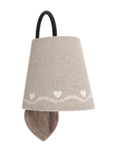  Lampe Applique COEUR  montagne  2