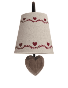  Lampe Applique COEUR  montagne  2
