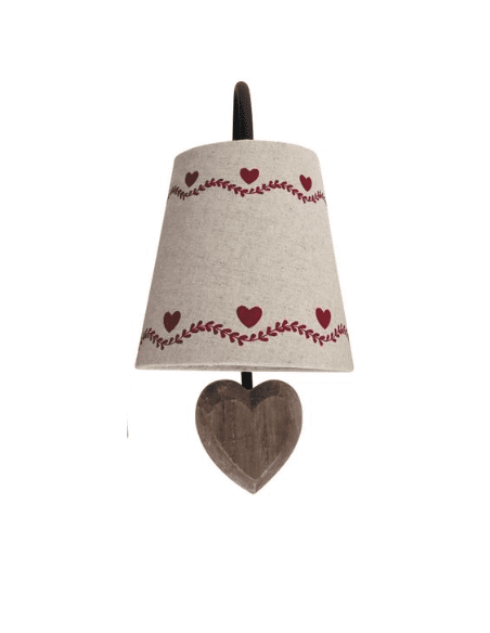 Lampe Applique COEUR montagne 3 modèles à seulement 44.90€