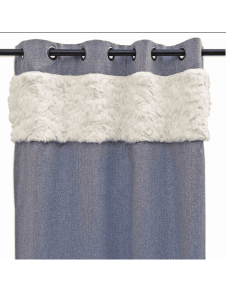 Rideau Fourrure Danemark 130 x 260 cm