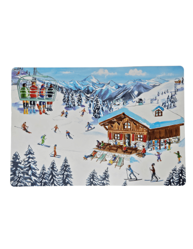 Set de table SUR LES PISTES 42 x 29 cm
