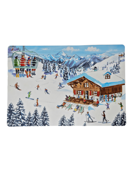Set de table SUR LES PISTES 42 x 29 cm