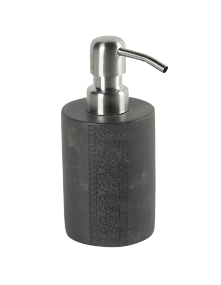 Distributeur de savon en ciment gris