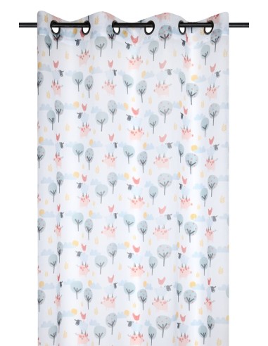 Voilage enfant TOM multicolore 140 x 260