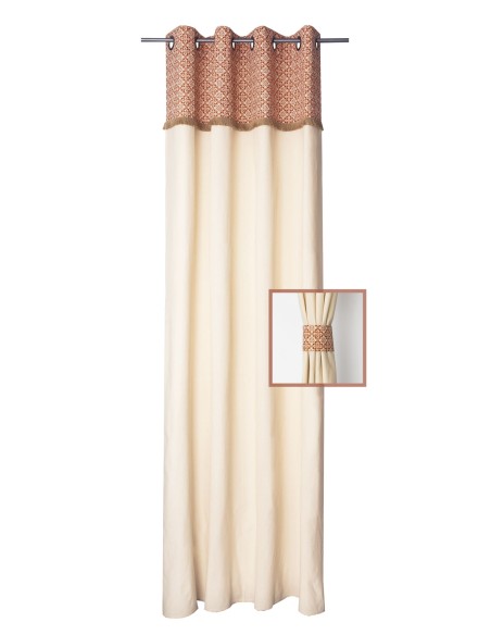 Rideau SOUK avec embrasse 135 x 250 cm