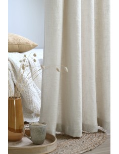 Rideau CORAY Ecru 140 x 260