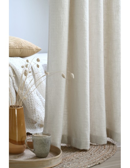 Rideau CORAY Ecru 140 x 260