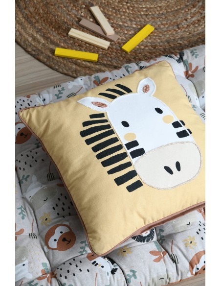 Coussin COQUIN Zèbre 40 x 40 cm