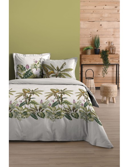 Housse de couette + 2 taies ANTILLES 260x240 cm
