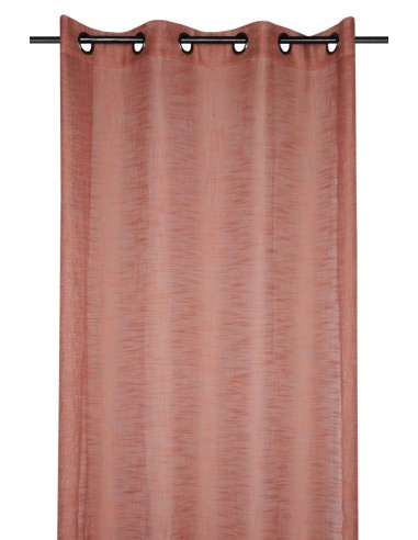 Voilage ONTARIO Terracotta 135 x 260 cm