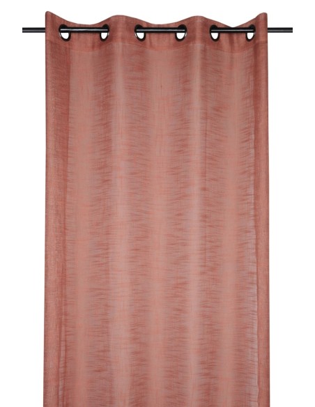 Voilage ONTARIO Terracotta 135 x 260 cm