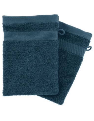 Lot de 2 GANTS Bleu EGEEN 15 x 21 cm