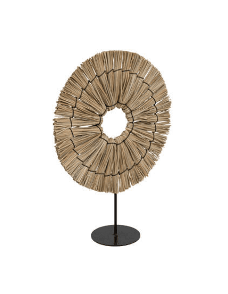 Déco à poser en RAPHIA