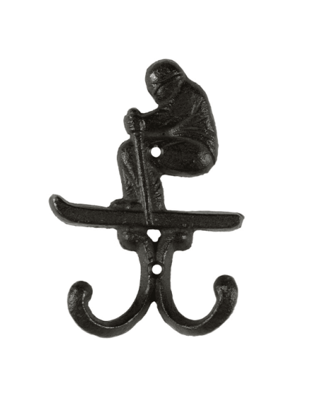 Patère SKIEUR 2 crochets