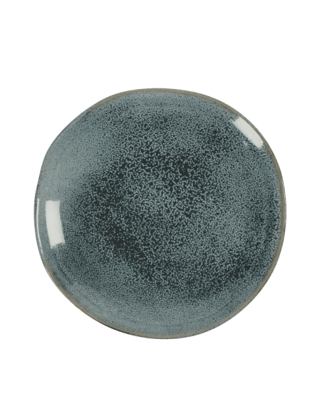 Assiette à dessert en grès