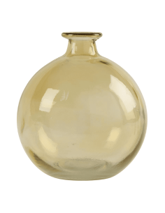 Vase boule coloris Miel