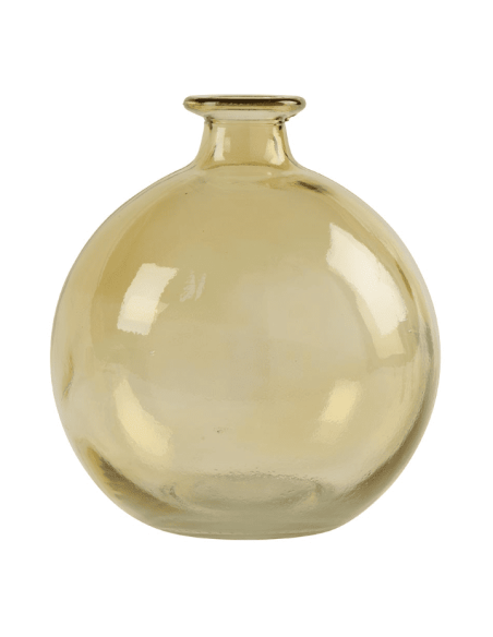 Vase boule coloris Miel