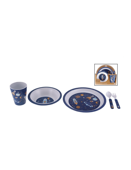 Set vaisselle pour enfants ASTRONAUTE