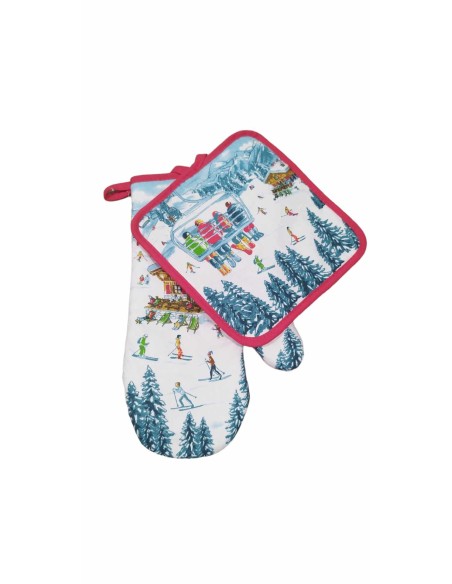 Set gant et manique SUR LES PISTES