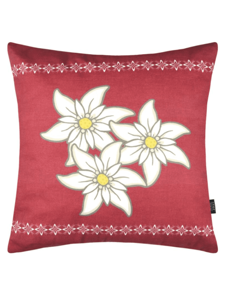 Coussin ALTITUDE rouge 50 x 50 cm