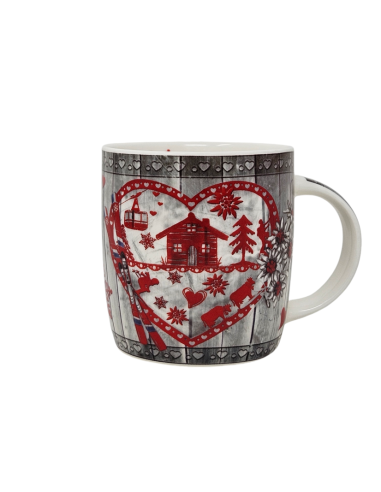 Mug en porcelaine Montagne POYA