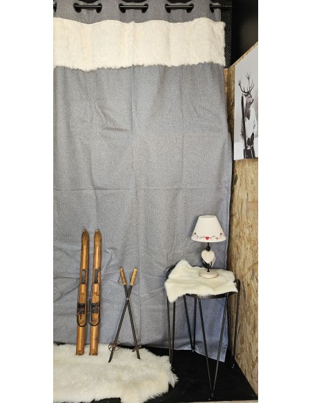 Rideau Fourrure Danemark 130 x 260 cm