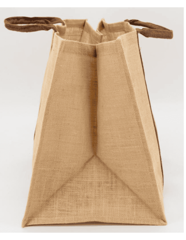 copy of Sac à bûches jute  décor CERF 60 X 40 X...