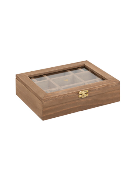 Boîte à bijou "The Floral" en bois