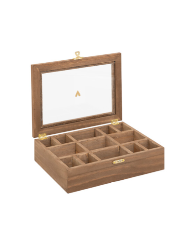 Boîte à bijou "The Floral" en bois