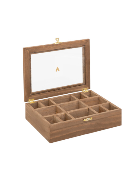 Boîte à bijou "The Floral" en bois