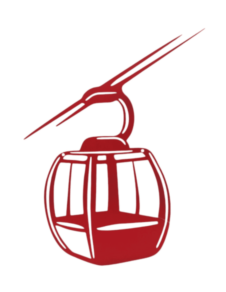 copy of Déco murale montagne Télécabine AVALANCHE