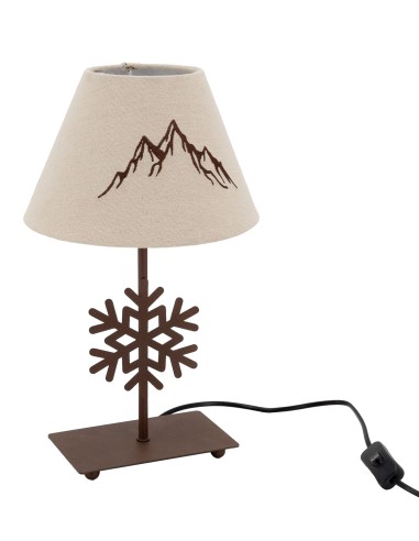 Lampe à poser pied en métal FLOCON