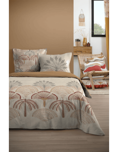 Housse de couette + 2 taies ASWAN 240 x 220 cm