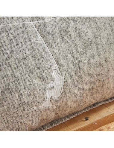 Coussin velours SKIEUR HORS PISTE 40 X 60 CM