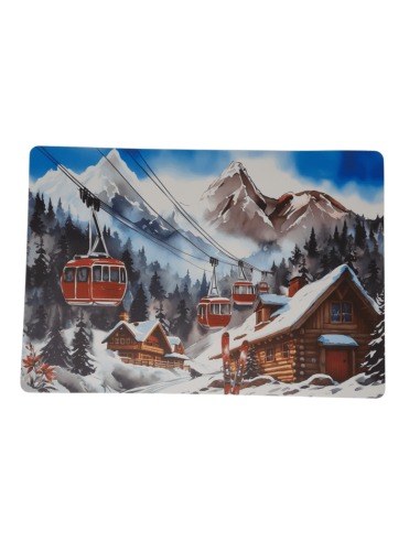 Set de table LES 2 CHALETS 42 x 29 cm