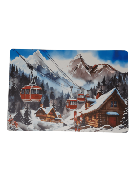 Set de table LES 2 CHALETS 42 x 29 cm
