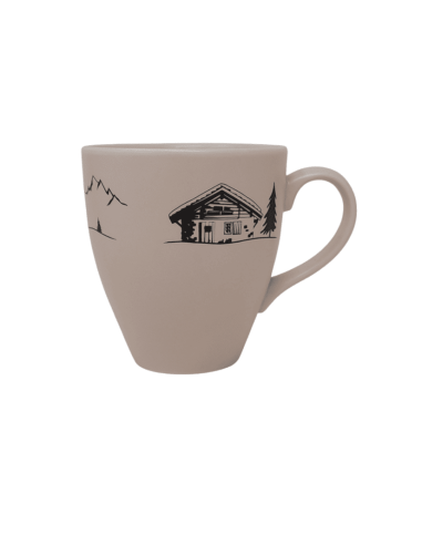 Mug déco chalet de Montagne
