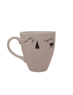 Mug déco chalet de Montagne 2